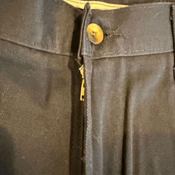 Timber Creek Navy Blue Flat Front Men's Trousers Khakis Chinos Size 34x34 - Picture 5 of 12